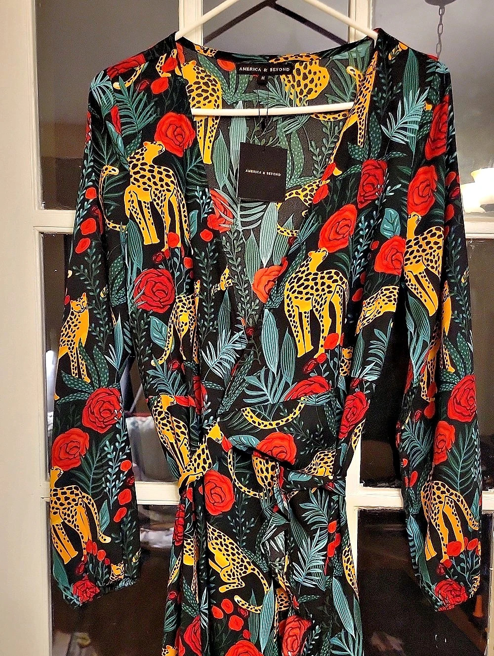 America & Beyond Jaguar Paradise Maxi Dress
